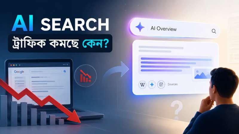 AI Search-এর যুগে Website Traffic কেন কমছে